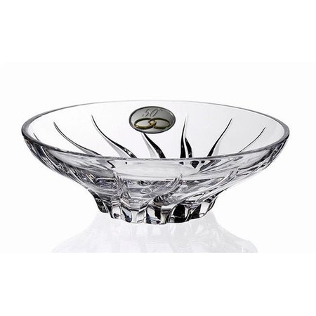 LORENZO IMPORTS Lorenzo Imports 241070-50 RCR Trix Crystal Bowl for 50th Anniversary 241070-50